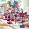 3 Pieces 4th of July Tiered Tray Decor Wood Star Set, Memorial Day Table Decorations, Rustic Patriotic Table Decorations